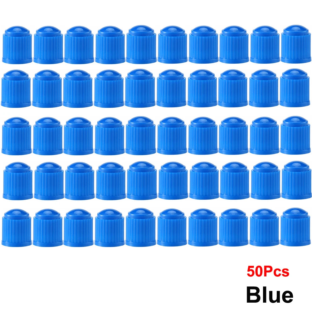 Plastic Tire Stem Valve Caps for Cars, SUVs, Trucks, Bikes and Motorcycles detail view