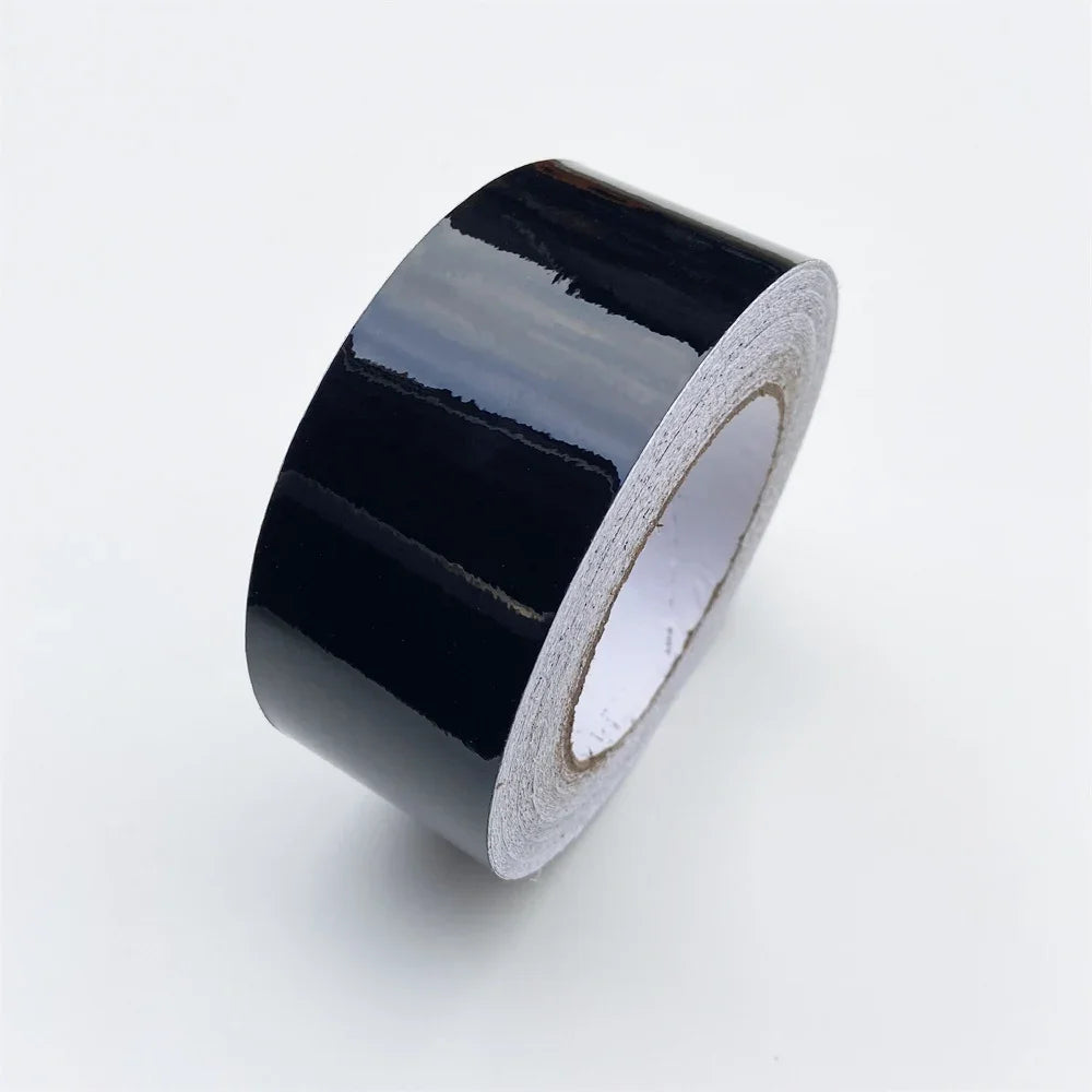 Carbon Fiber Vinyl Car Sticker Waterproof Glossy Black Matte Black Wrap Roll alternate view