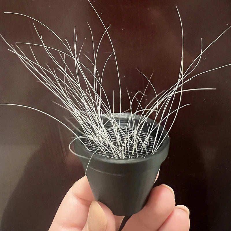 Pot Design Desktop Ornament Collectible Keepsake For Cat Owners Pet Whisker And Fur C lifestyle view