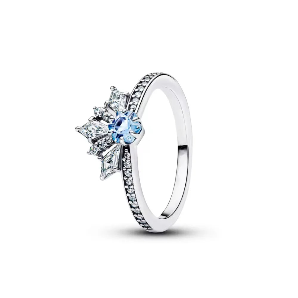 Hot Selling 925 Silver,Heart-shaped,Floral,Butterfly Ring,Size 6 7 8 9,Suitable for additional angle
