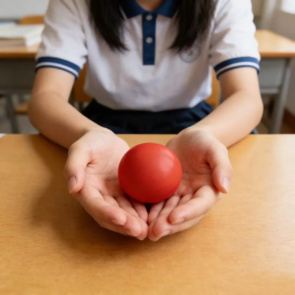 High Quality Hand Exercise Ball | Foam Round Grip for Strengthening and Rehabilitatio lifestyle view