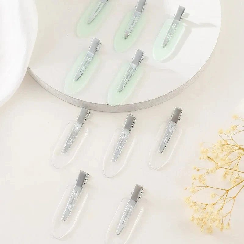 10pcs/set Women Hair Clips Side Bangs Fix FringeBarrette Makeup Tools Female Ladies Girl detail view