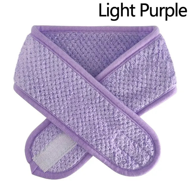 Adjustable Wide Hairband Non Slip Yoga Spa Bath Shower Makeup Wash Face Cosmetic Head alternate view