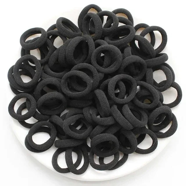 Ponytail Hold Small Hair Tie Rubber Bands Scrunchie Hair alternate view