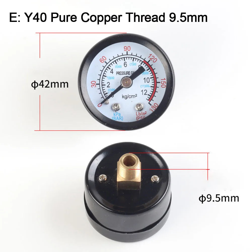 1pc Pressure Gauge for Air Compressor | Power Tool Replacement Accessory alternate view