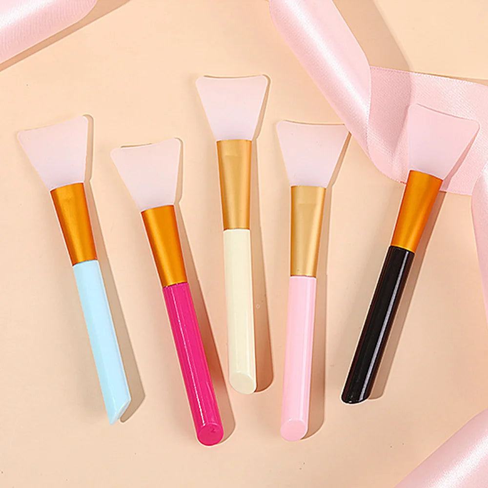 Silicone Facial Mask Brush Set | Mild and Soft Applicator for All Skin Types lifestyle view
