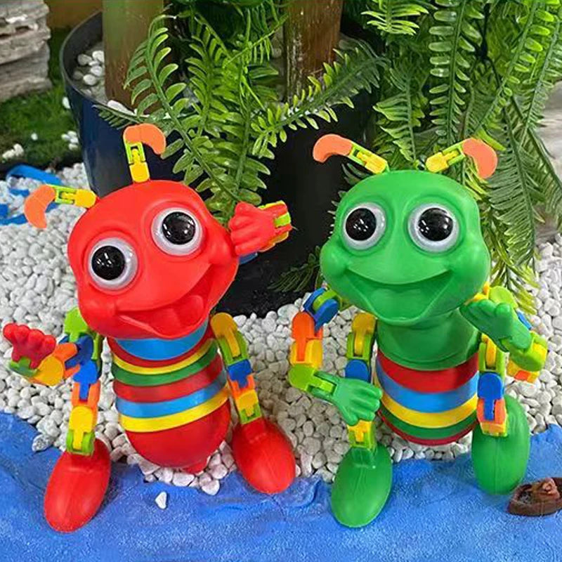 3D Sensory Stress Relief Slug Toy | Twistable Fidget Caterpillar for Anxiety lifestyle view