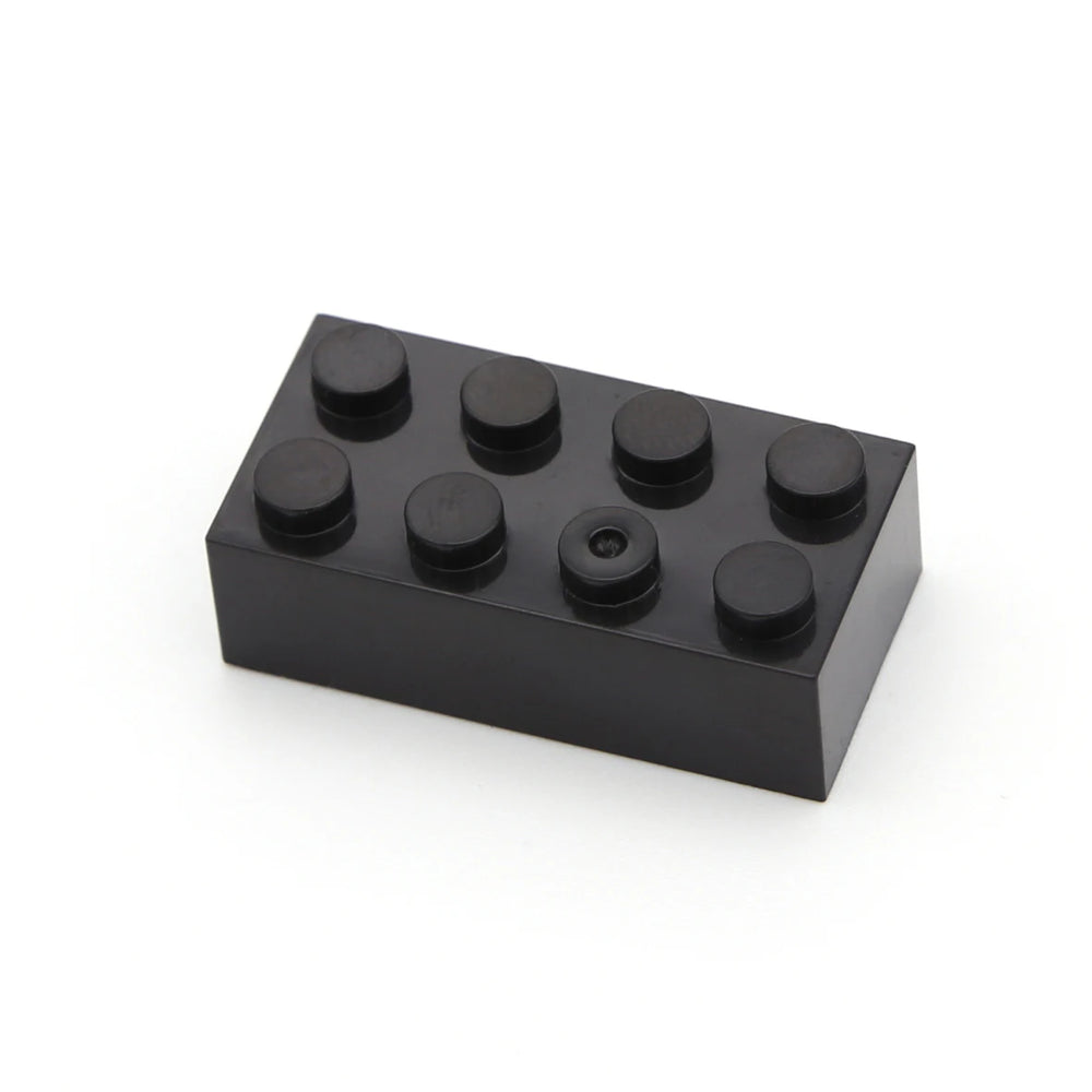 40pcs DIY Building Blocks Thick Figures Bricks 2x4 Dots | Educational Creative Toy additional angle