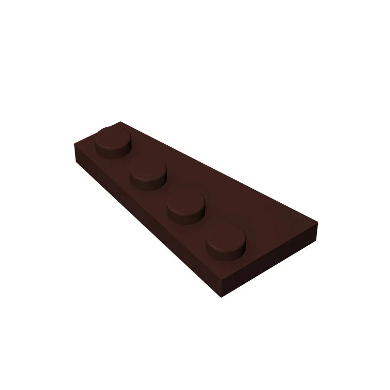 Gobricks GDS-549 Wedge Plate 4 x 2 Right | Building Block for Compatible DIY Sets alternate view