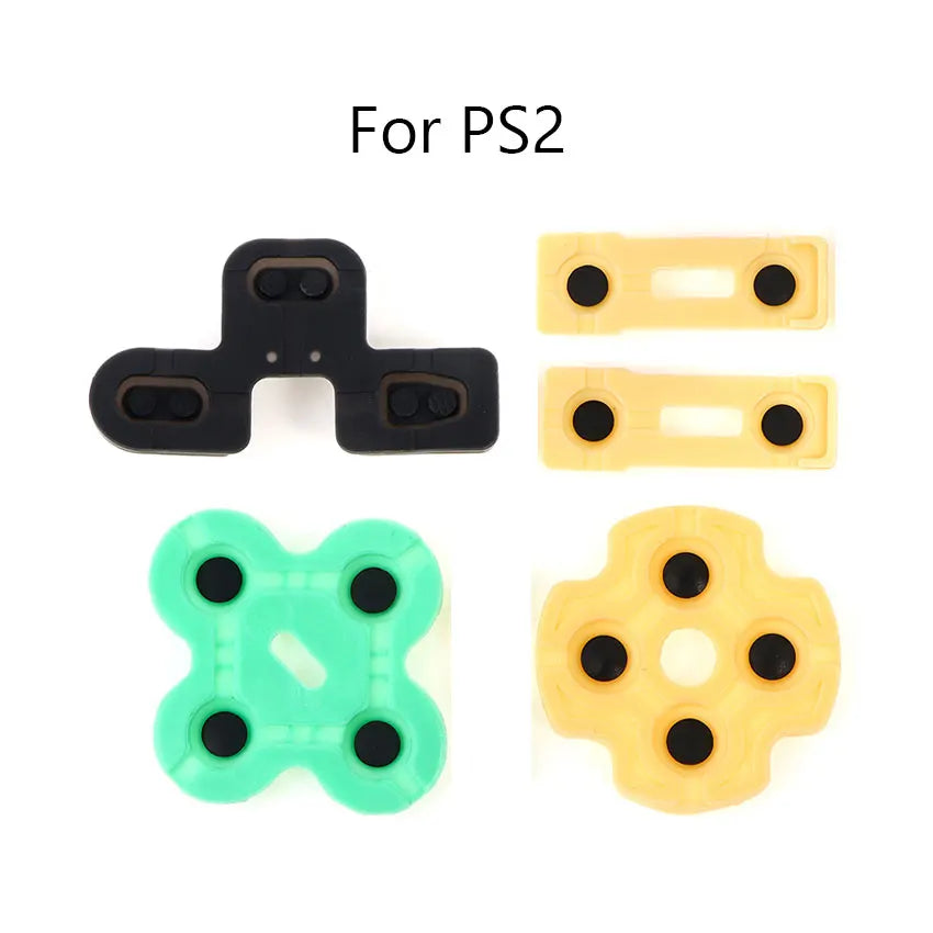 Universal Conductive Rubber Pad Set | Compatible with PS5 V1 V2 PS4 Pro Slim PS3 PS2 alternate view