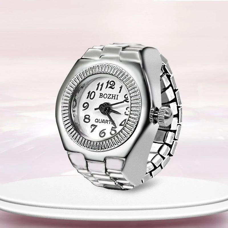 Roman Numeral Punk Gothic Finger Clock Jewelry