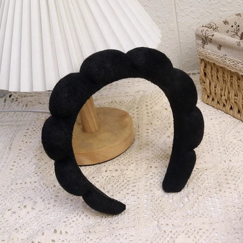Fashion Sponge Headband For Women Hair Accessories Multifunction Head Band For Face W lifestyle view