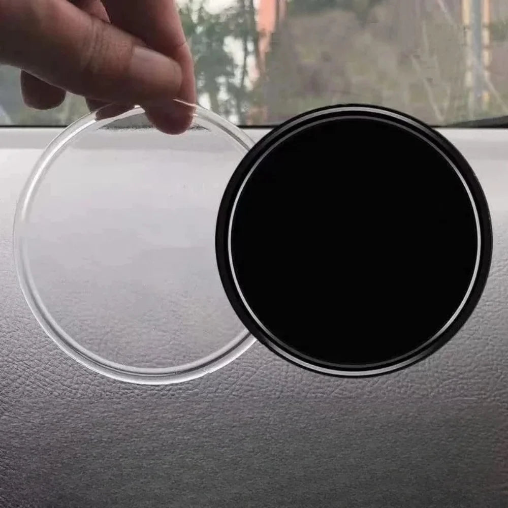 3 Pcs Car Dashboard Non-Slip Silicone Gel Mats lifestyle view
