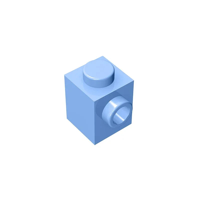 Gobricks GDS-635 ZIEGEL 1X1 M. 1 NOBBE | Baustein mit einseitiger Noppe kompatibel mit Lego 87087