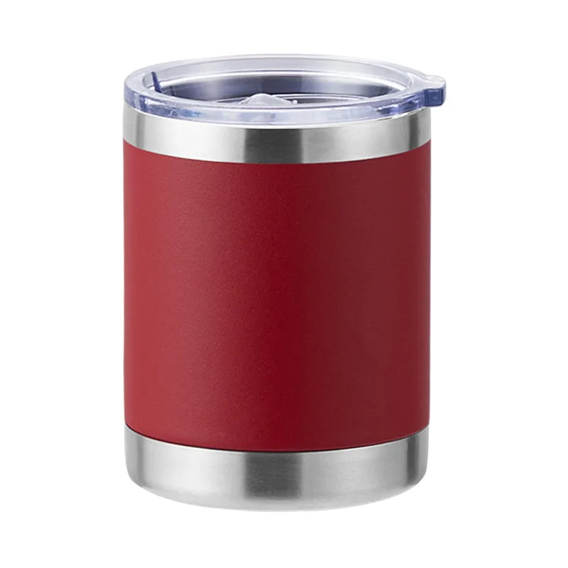Double Wall Car Coffee Mug Stainless Steel 10oz Coffee Mug Beer Drinking Mug 300ml Ins close-up view