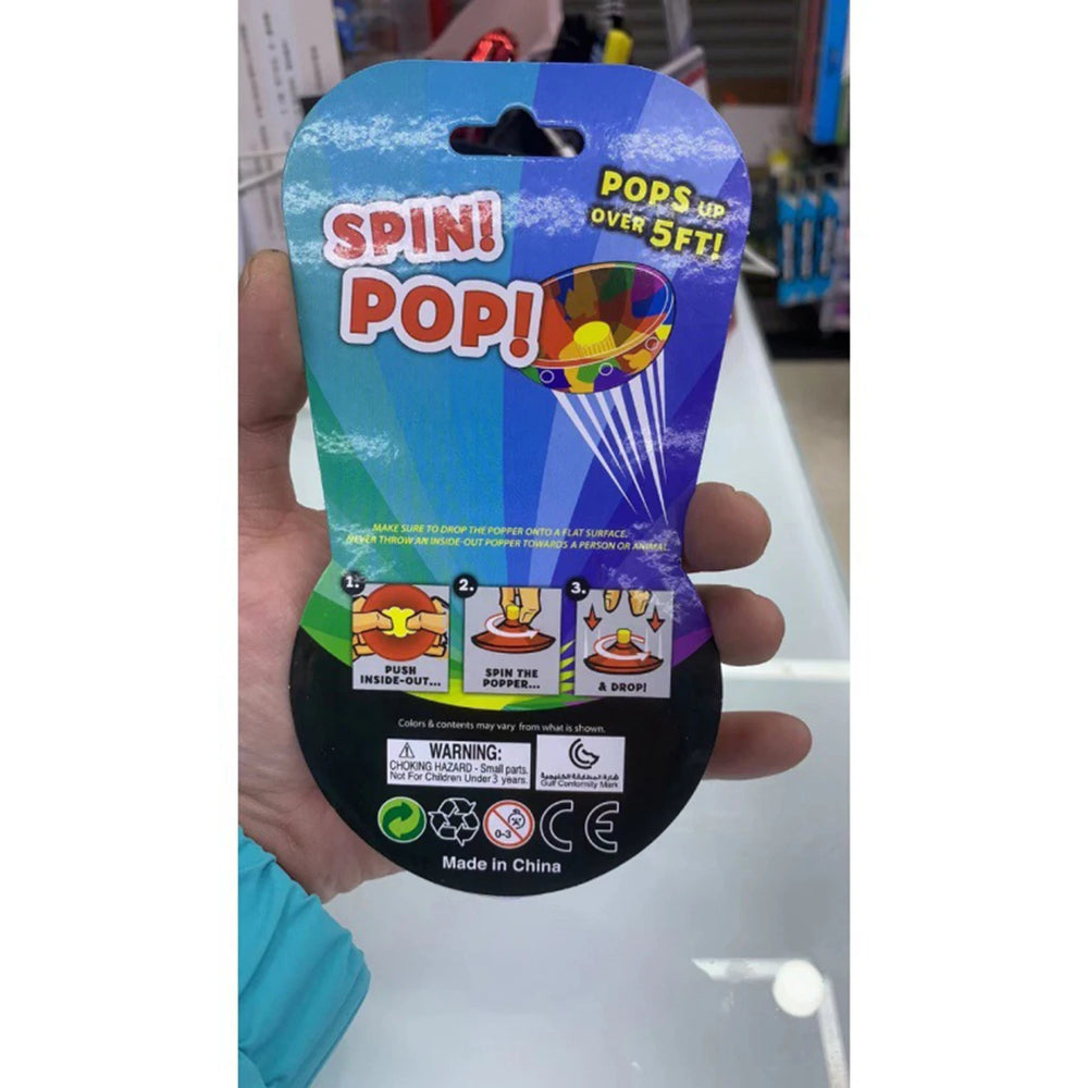 1PC-Novelty Camouflage Bounce Rubber Popping Bowls Children Toys Elastic Hip Hop Jump lifestyle view