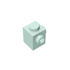 Gobricks GDS-1046 Modified Brick 1 x 1 with Studs on 2 Sides | Building Block for DIY lifestyle view