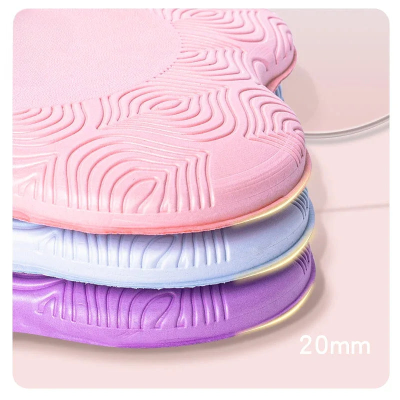 Thicken Yoga Knee Pad | TPE Cushion for Wrist Hips and Elbows close-up view