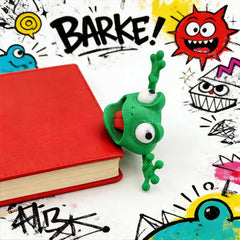 3D Printed 3D Flattened Frog Bookmarks, Office Supplies, Book Accessories,Stationery alternate view
