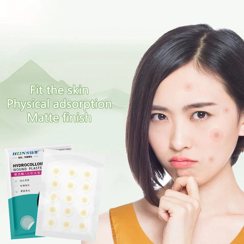 Invisible Acne Patches | Hydrocolloid Pimple Spot Stickers for Clearer Skin alternate view
