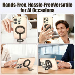 Magnetic Phone Ring for MagSafe Dual-Sided close-up view