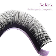 SONG LASHES Soft Silk High Quality Eyelash Curler Dark Glossy Black Russian Light Volume Lashes