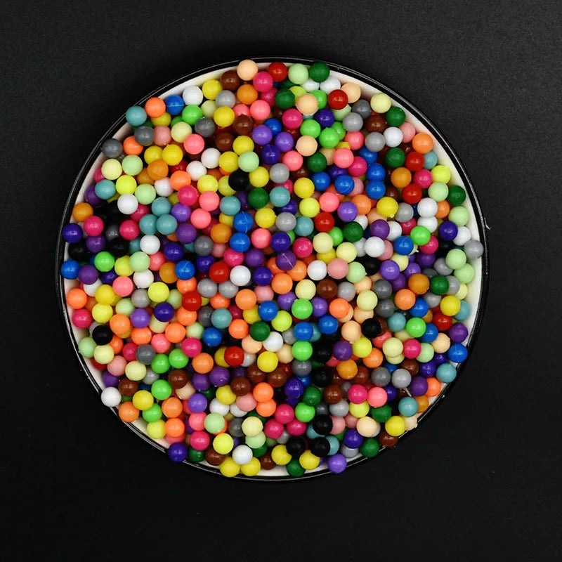 300pcs DIY Water Spray Beads 36 Colors Refill Beads Puzzle Crystal Set Ball Game 3D Ha close-up view
