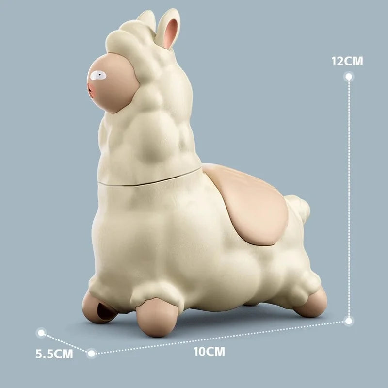 Alpaca Water Gun Children's Toy Handheld Continuous Water Spraying Sprinkler Orname additional angle