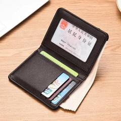 Ultra Thin Men's Wallet | Vertical Small Card Holder alternate view