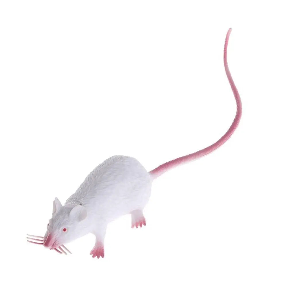 Fake Small Rat Lifelike Mouse Model Prop Scary Trick Prank Toy Horror Halloween Party alternate view
