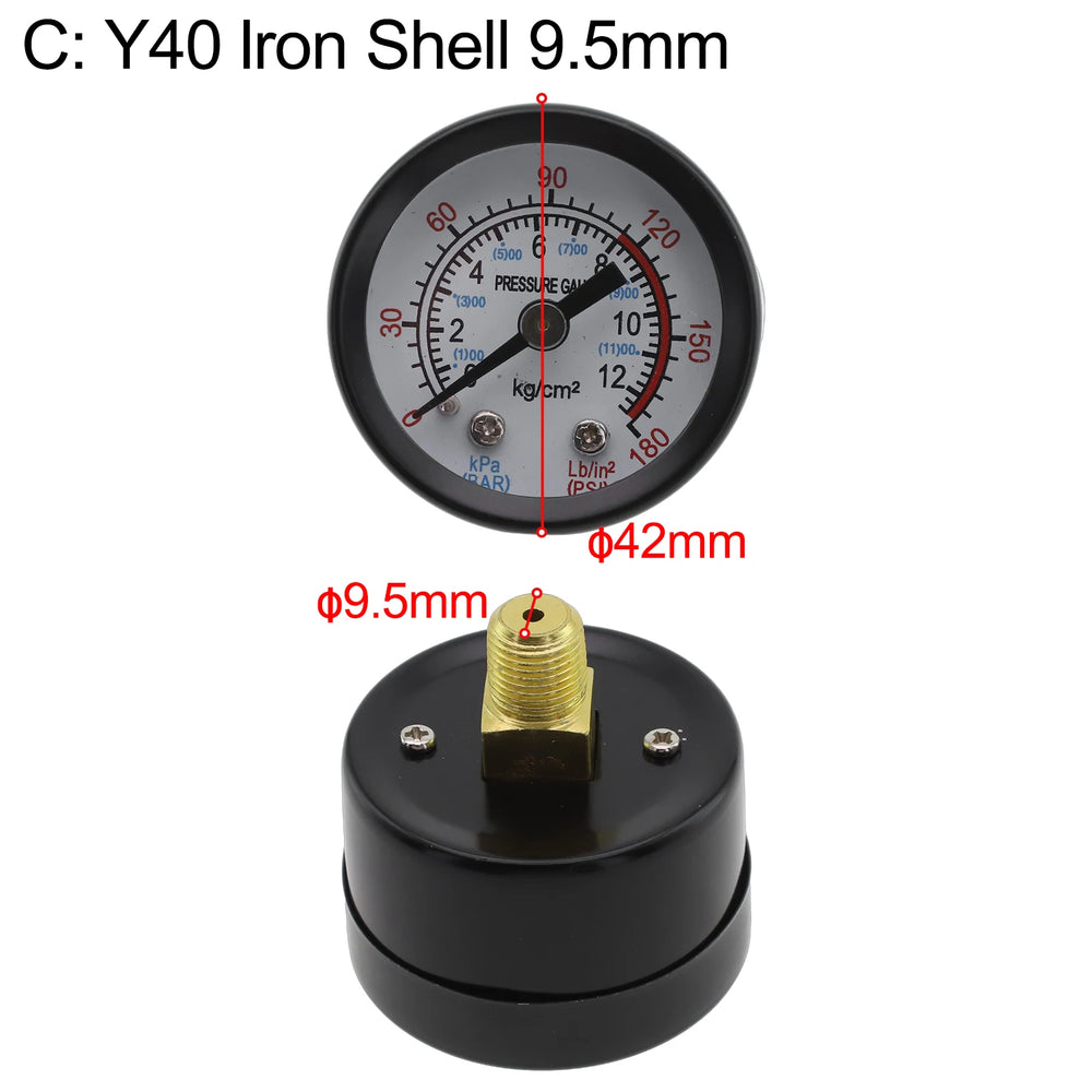 1pc Pressure Gauge for Air Compressor | Power Tool Replacement Accessory detail view