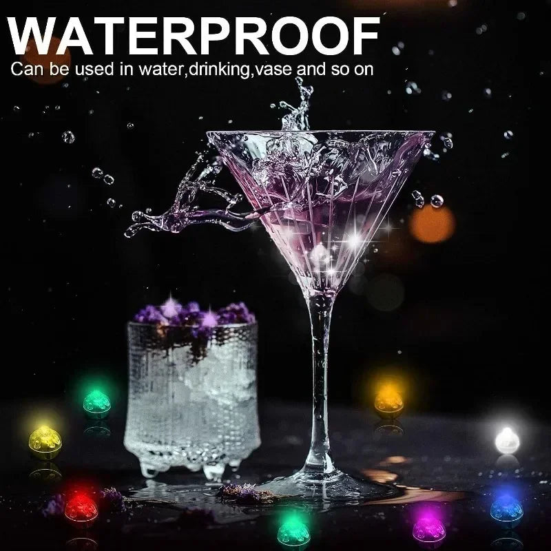 LED Balloon Light Colorful Flashing Luminous Tumbler Ball Lamp Lantern Light Christmas close-up view
