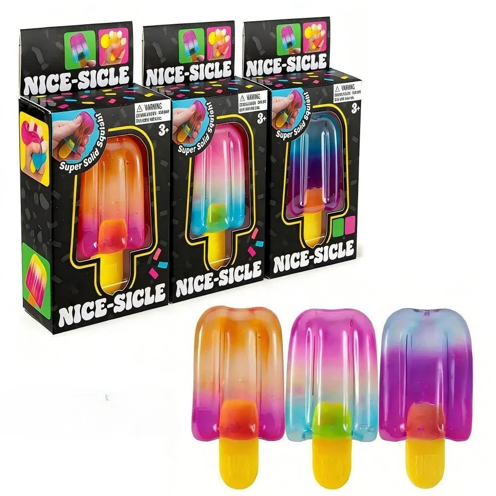 Nee Doh Surprise Box Squishy Toys | Soft Squeeze Fidget Stress Relief Party Favors close-up view