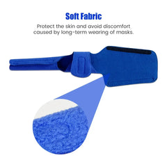 CPAP Neck Pad for Headgear Straps | Soft CPAP Mask Strap Cover close-up view
