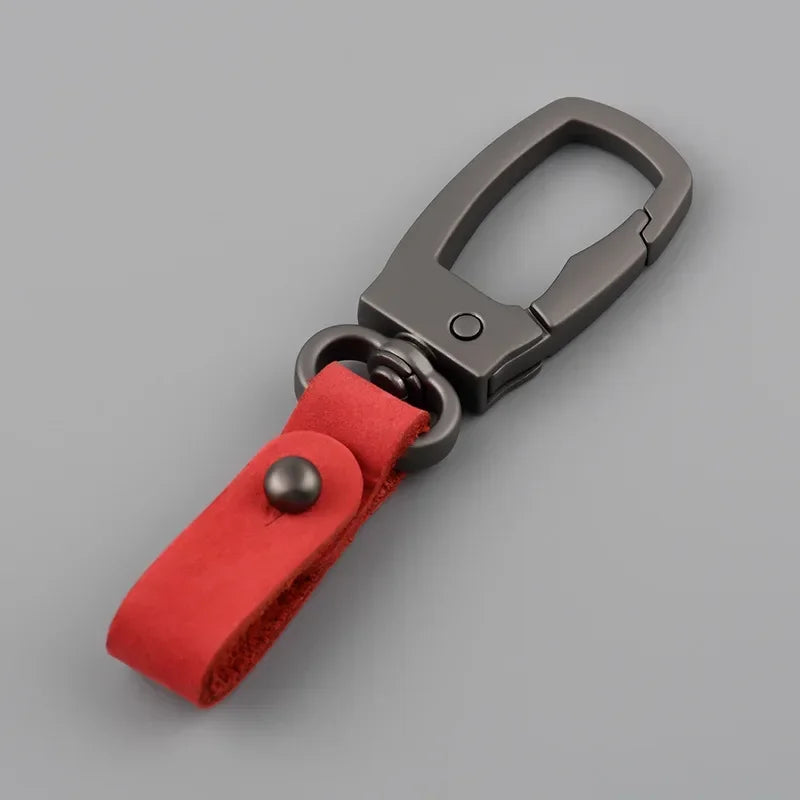 Genuine Leather Keychain Key Organizer Holder