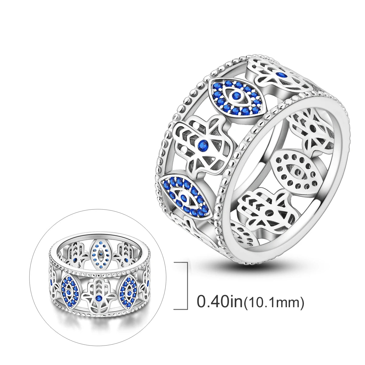Plated Mystic Star Ring Infinite Love Original Design Zircon Wedding Rings Jewelry Women Gift