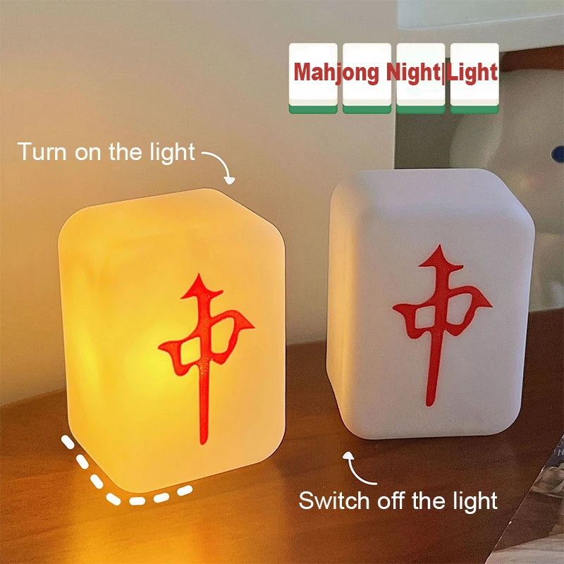 Mahjong Night Light | Soft LED Sleep Light with Eye Protection lifestyle view