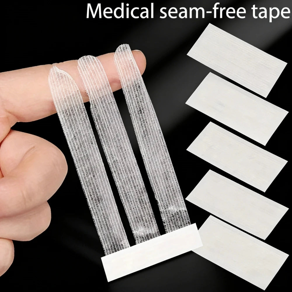 5 Strips Wound Skin Closure Strips | Medical Suture Free Surgical Tape alternate view