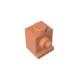 Gobricks GDS-636 Angular Brick 1x1 | Compatible with LEGO 4070 Building Block detail view