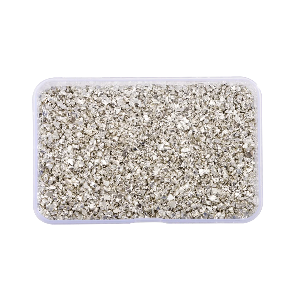30g/Box Crushed Glass Stones Resin Filling Irregular Broken Stone for DIY Epoxy Resin close-up view