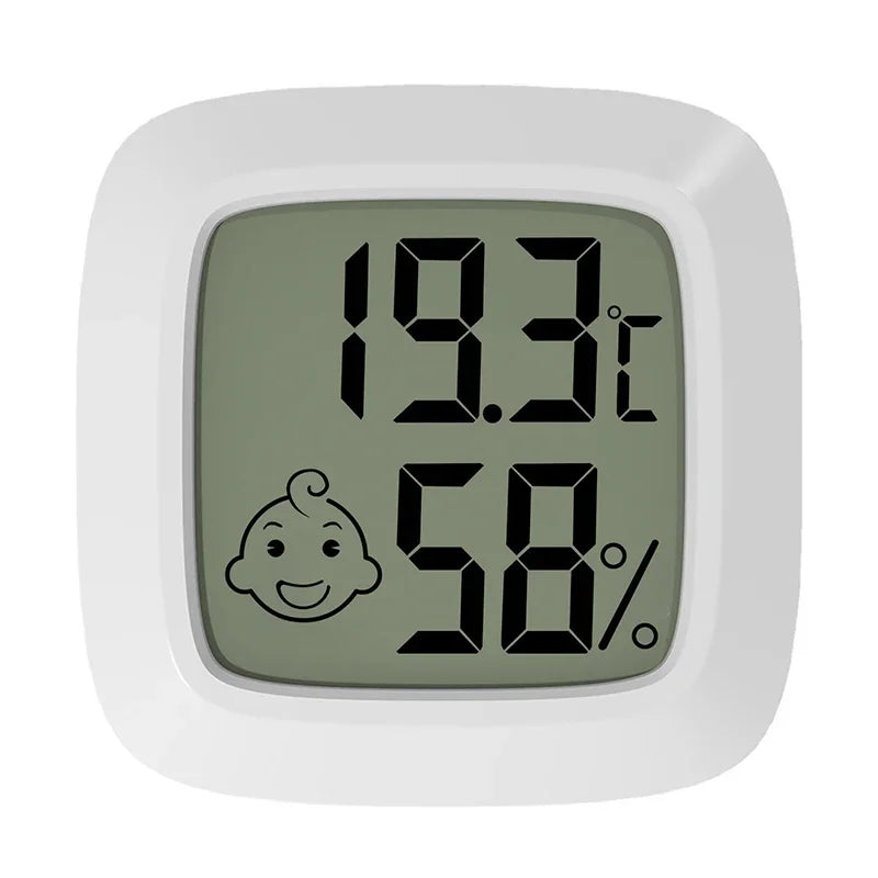 LCD Digital Thermometer Hygrometer | Indoor Room Temperature Humidity Monitor detail view