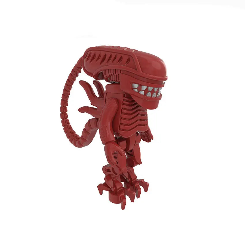 Alien Robot Monster Building Blocks | Creative Horror Movie Building Toy Set