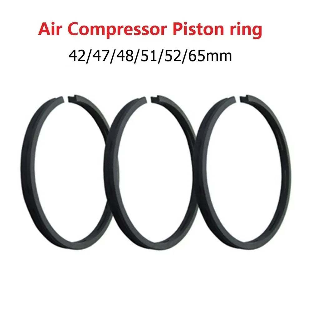 3pcs Piston Rings Set for Air Compressor | Pneumatic Cylinder Replacement Kit alternate view
