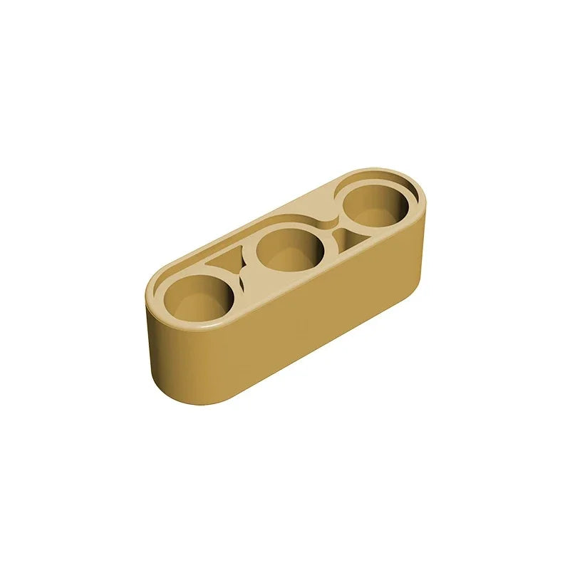 Gobricks GDS-663 Technical Liftarm Thick 1 x 3 | Compatible Building Block for DIY Creat detail view