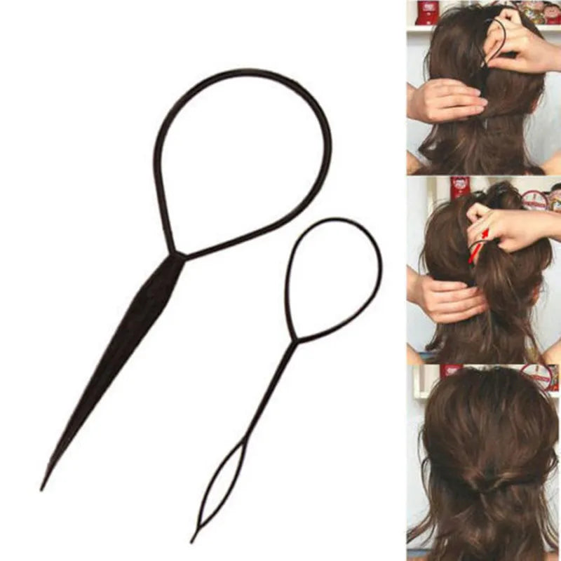 Hair Volume Curlers No Heat Self-Grip Hair Holding Rollers Heatless Curls Modeler Sal lifestyle view