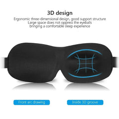 3D Sleep Mask for Men and Women | Light Blocking Eye Mask for Comfort detail view