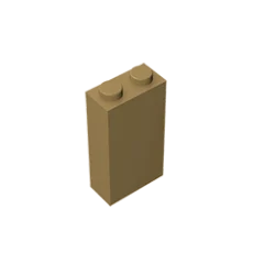 Gobricks GDS-1405 Brick 1 x 2 x 3 | Compatible Building Block for DIY lifestyle view