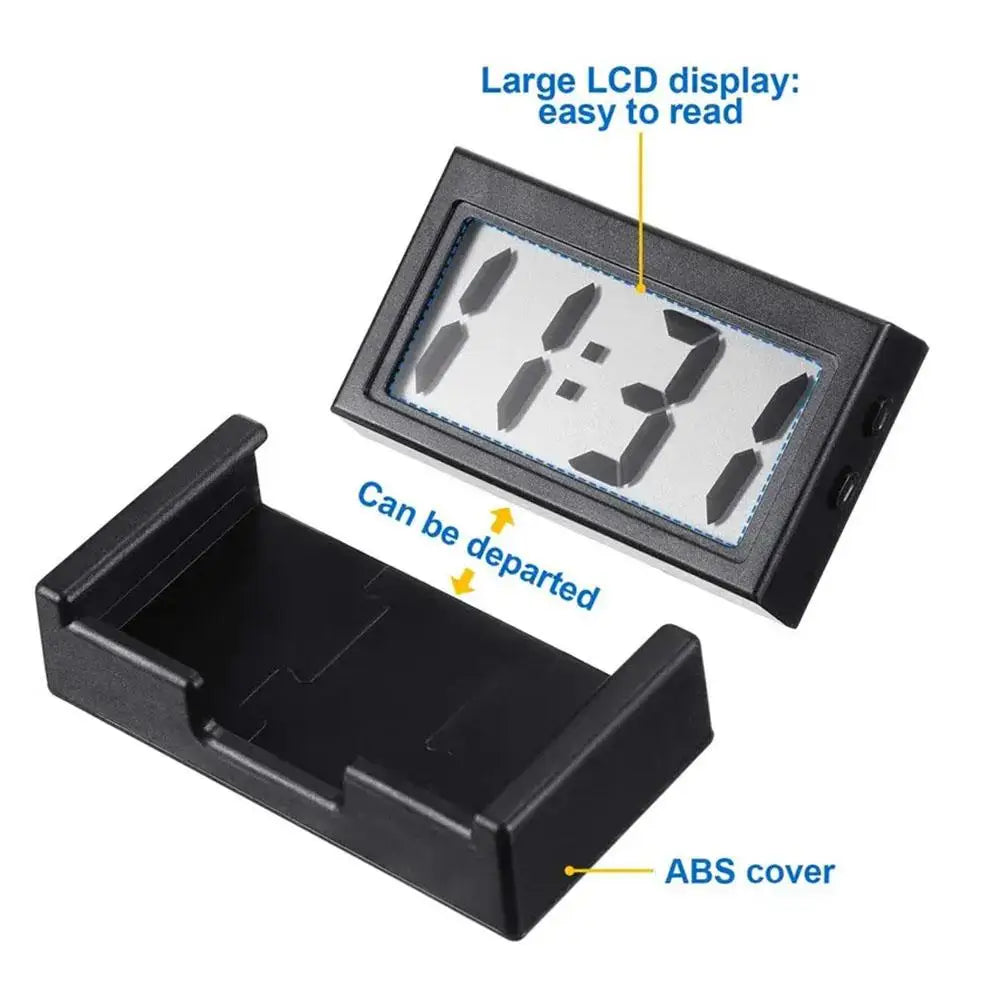 Car Electronic Clock Digital Display Dashboard Clock