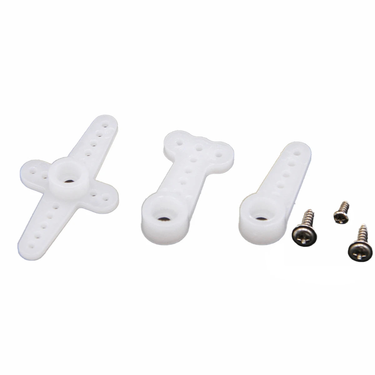 Servo Arm Set 25T 28T Double Head Round Steering Gear for RC Helicopter alternate view