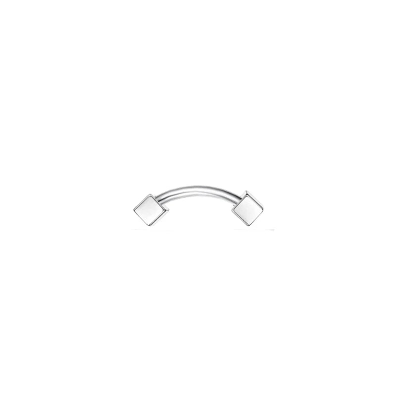 1/11Pcs 16G Eyebrow Rings for Women, Curved Barbell Belly Lip Rings Cartilage Daith additional angle